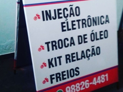 ImpressÃ£o Digital em Cavaletes